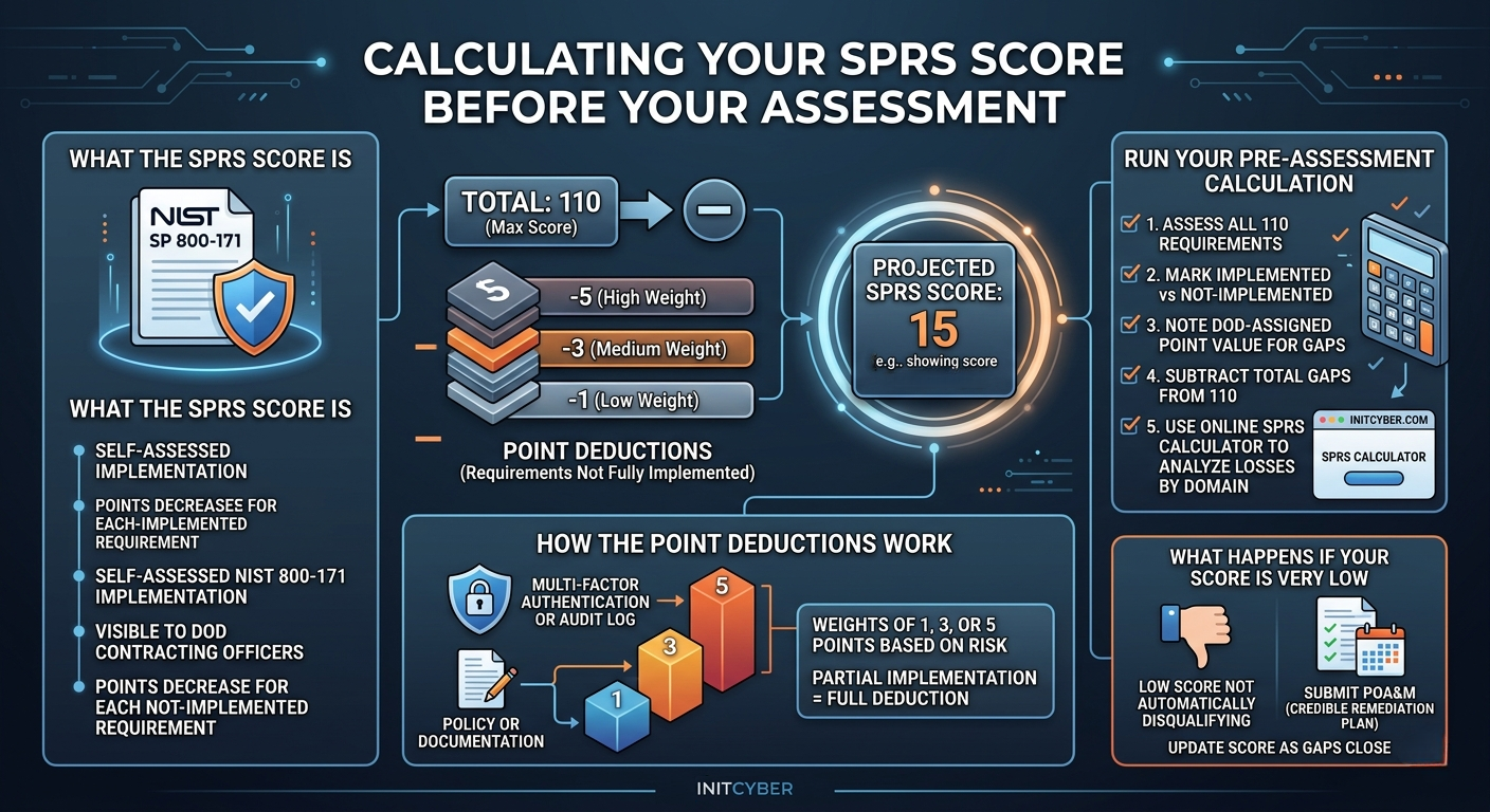 How to Calculate Your SPRS Score Before Your Assessment