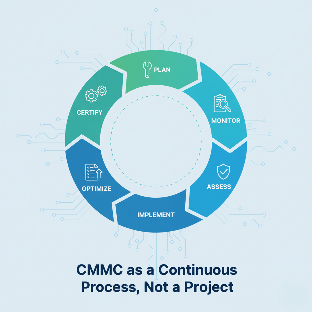 CMMC as a Continuous Process, Not a Project