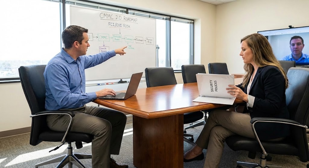 No CISO, No Problem: How IT Leaders Can Wear the CISO Hat for CMMC 2.0